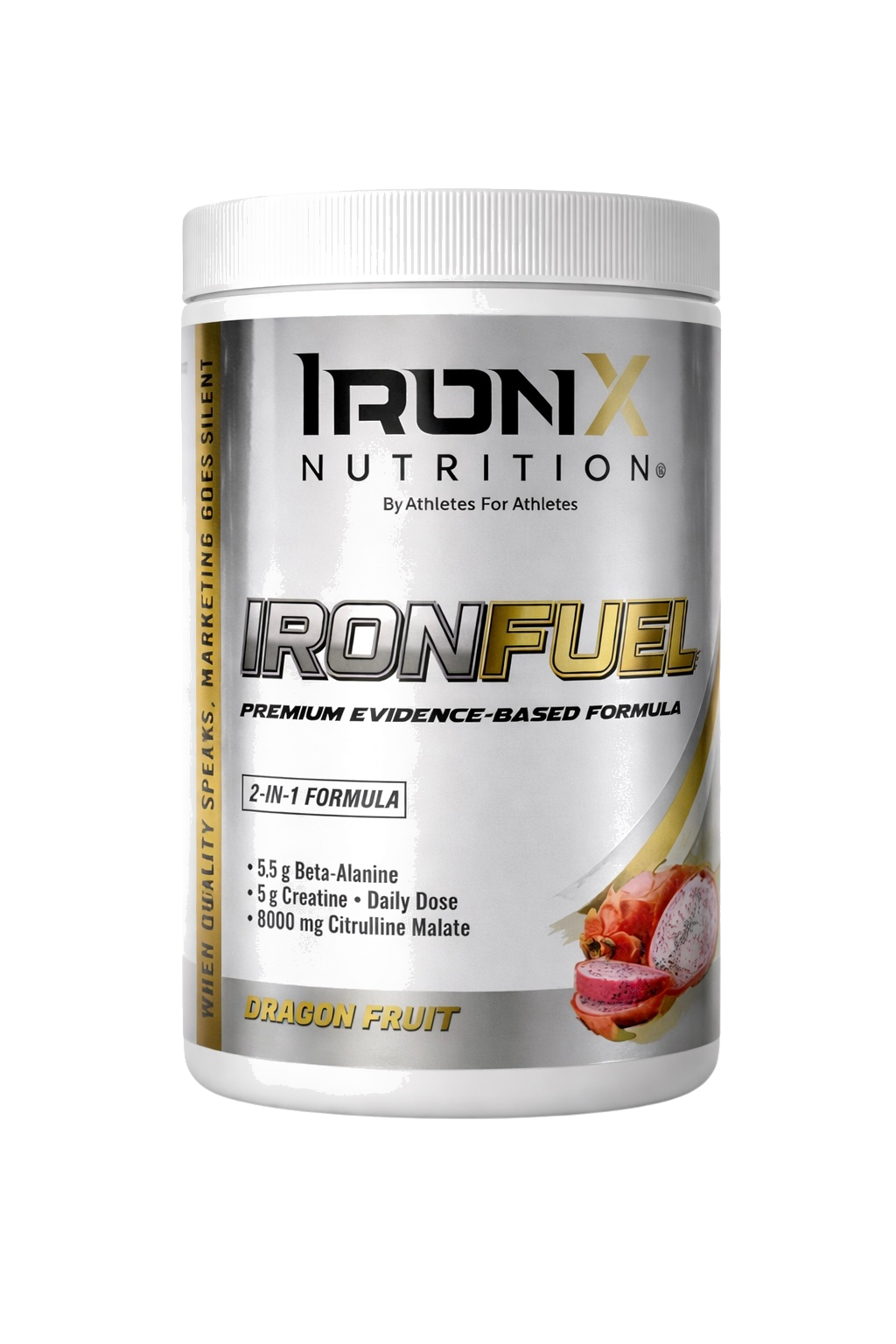 IronFuel 2-Pack — two tubs of pre-workout